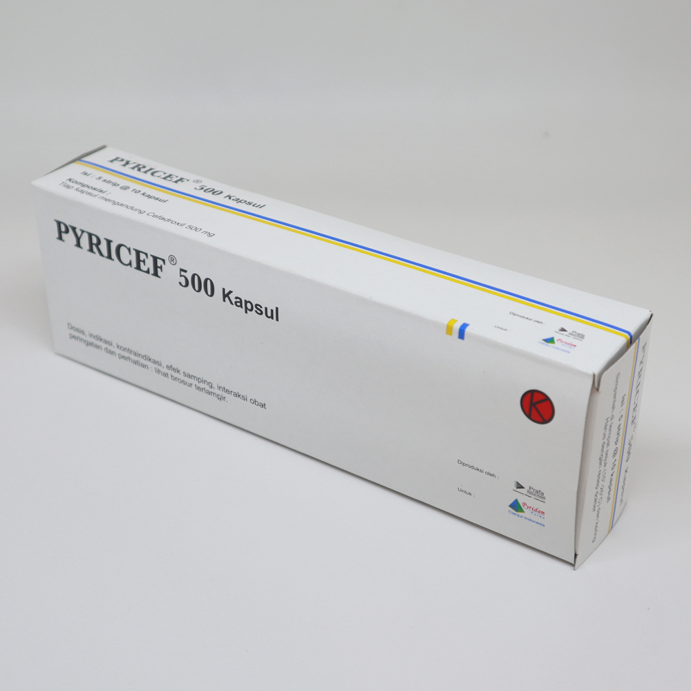 Pyricef Kapsul, Syrup & Forte