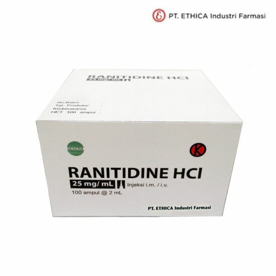 Ranitidine HCI PT Pyridam Farma Tbk.