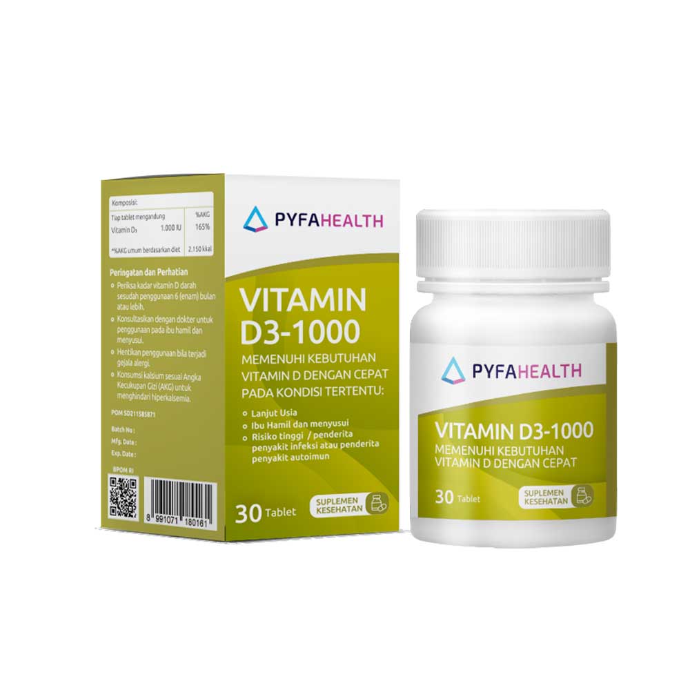 Pyfahealth Vitamin D3-1000
